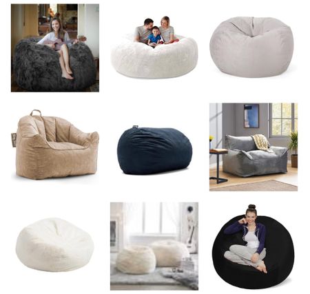 Bean bags for teens and adults, large bean bags 

#LTKhome