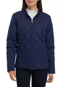 Kim Rogers® Women's Side Rib Puff Jacket | Belk