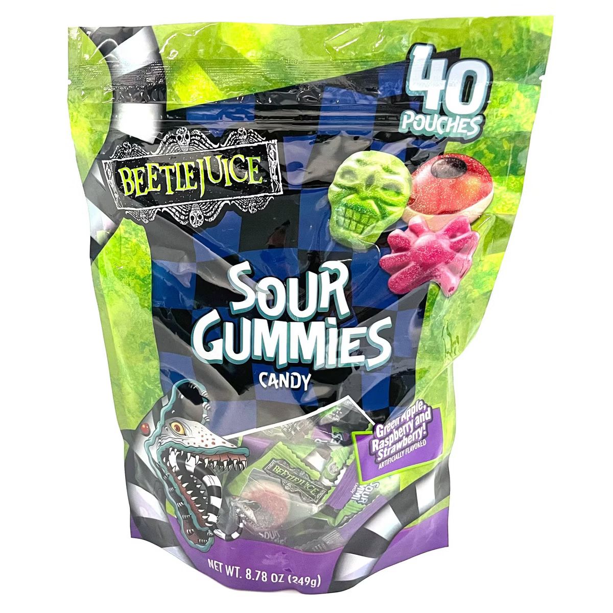 Beetlejuice Halloween Bugs & Grubs Gummies - 9.88oz/40ct | Target