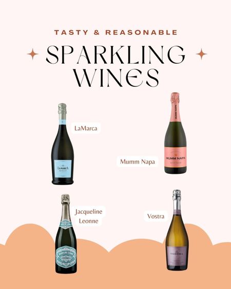 Mother’s Day is here! Grab one of these tasty and reasonably priced bottles of sparkling wine! #mothersday #sparklingwine #entertaining #wine #brunch