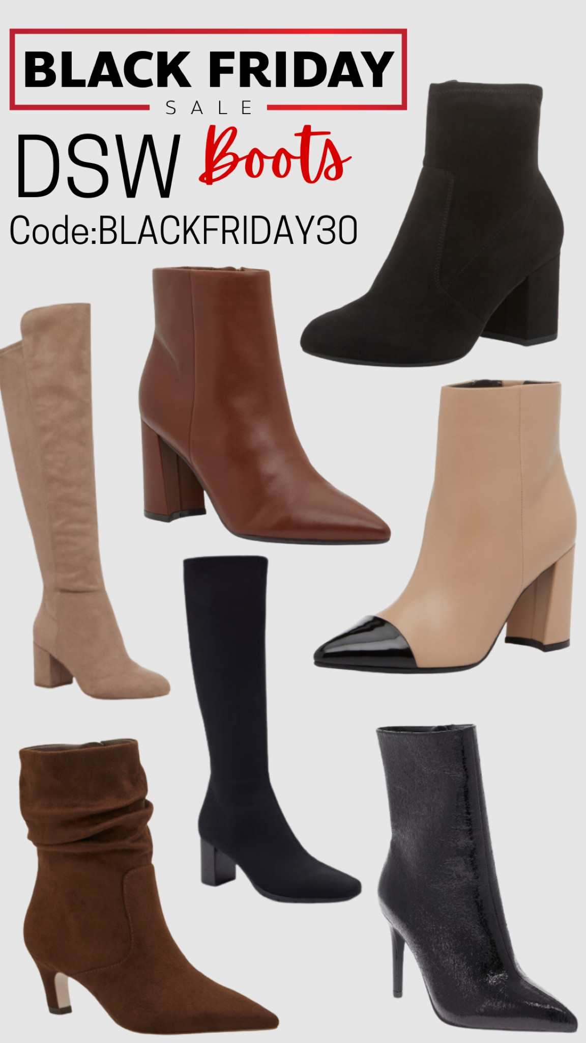 Cutest boots for the winter season. On sale at DSW! 

#LTKSaleAlert #LTKHoliday