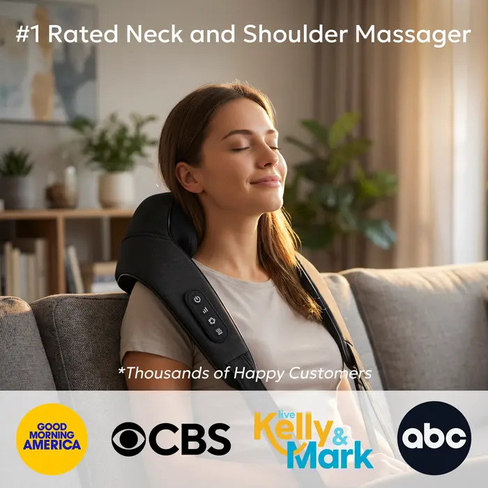 MIKO Wave Neck & Back Massager Heated And Hands Free Motion | Nordstrom | Nordstrom
