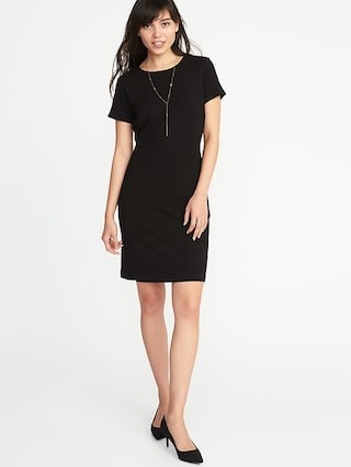 Ponte-Knit Sheath Dress for Women | Old Navy US