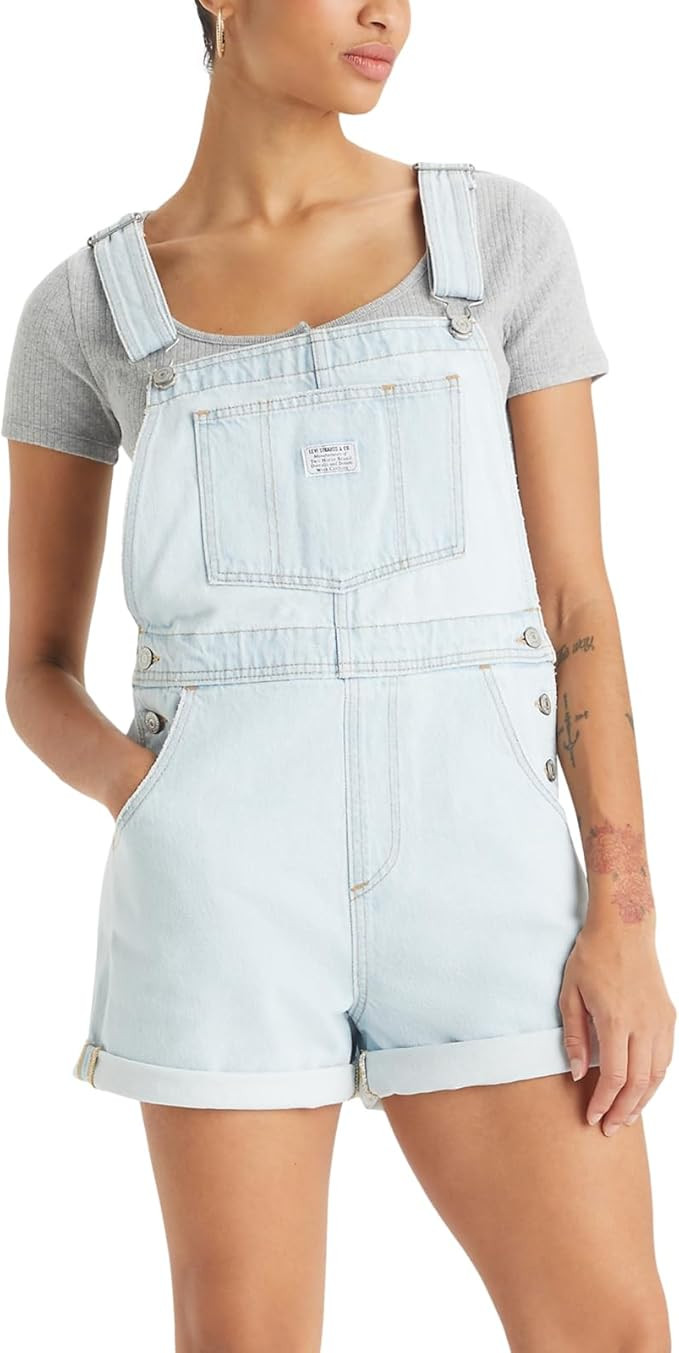 Levi's Women's Vintage Shortalls (Also Available in Plus) | Amazon (US)