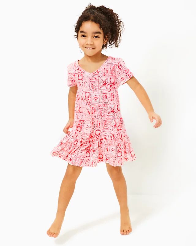 Girls Mini Camilla Cotton Dress | Lilly Pulitzer | Lilly Pulitzer