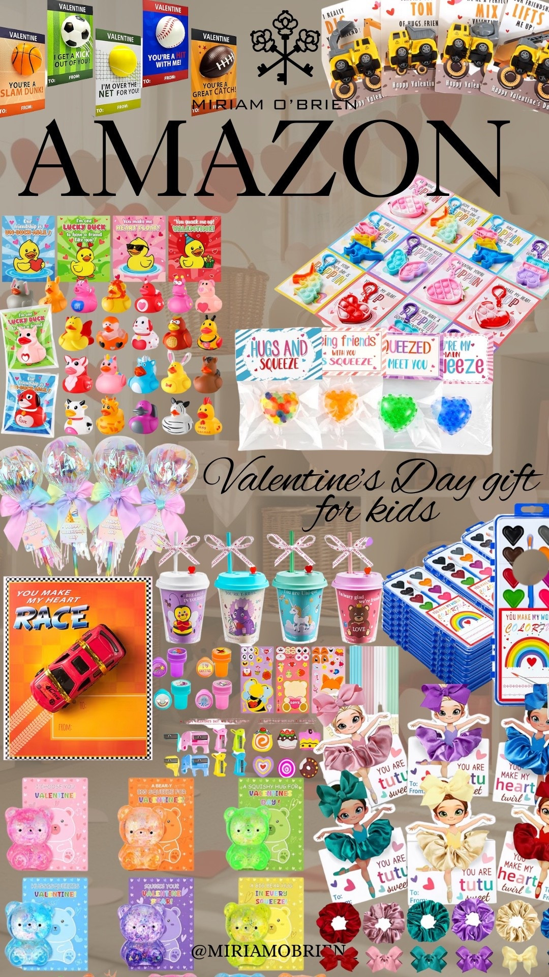 Exciting Valentine's Day gift ideas for kids in the classroom! Perfect for party favors and exchange prizes.

Follow me at @miriamobrien_ on IG and TikTok! 

#AmazonValentinesGift #AmazonKids #AmazonFinds #AmazonGiftsForKids

#LTKmomlife #LTKSeasonal #LTKKids