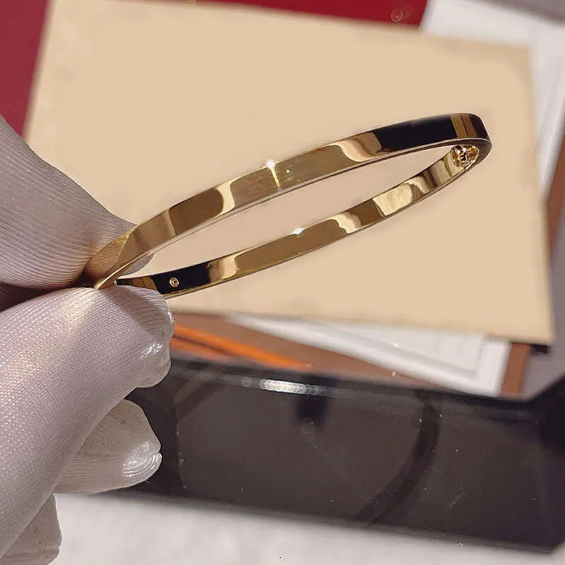 classic 4MM wide thin narrow cuff bracelet bangle designer women non tarnish stainless steel plat... | DHGate