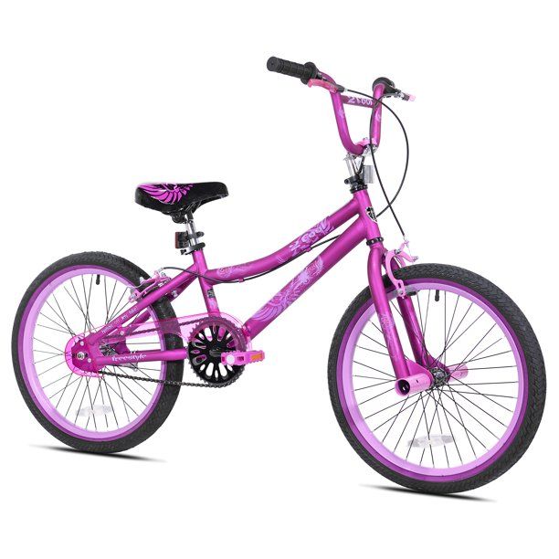 20" Kent 2 Cool BMX Girl's Bike, Satin Purple | Walmart (US)