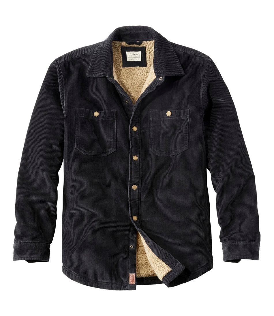 Men's 1912 Heritage Lined Shirt Jac, Corduroy | L.L. Bean
