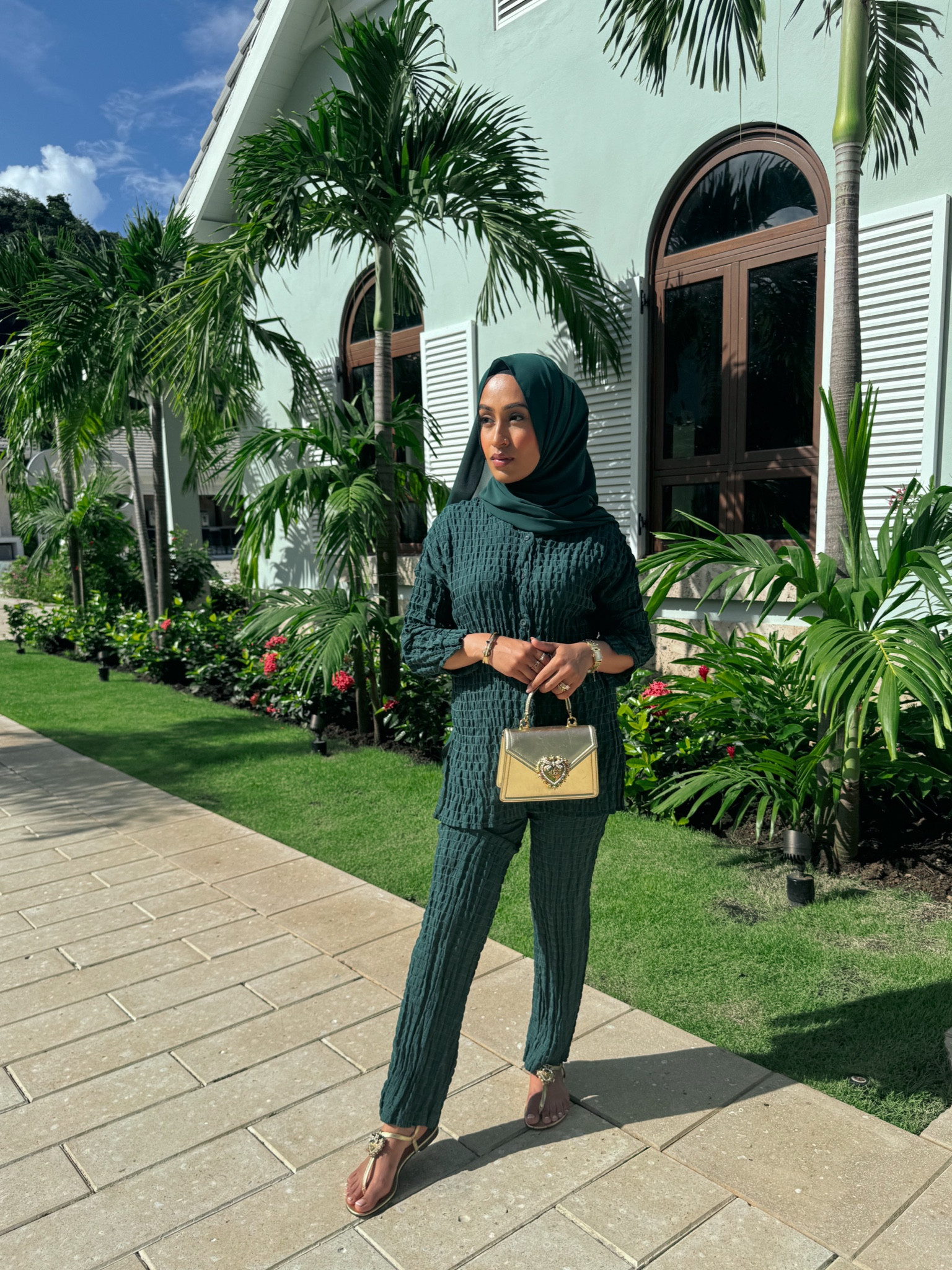 Green Summer Co Ord 

#LTKuk #LTKtravel #LTKmodest