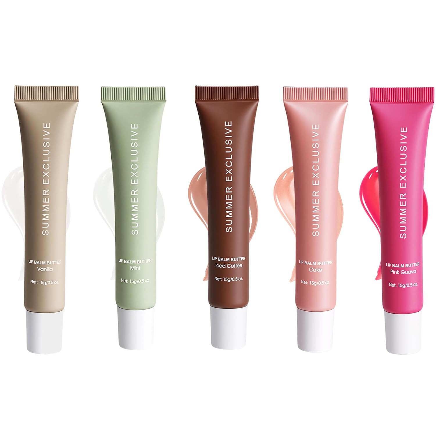 Summer Tinted Lip Balm Butter Conditioning Lip Mask (5pcs) | Amazon (US)