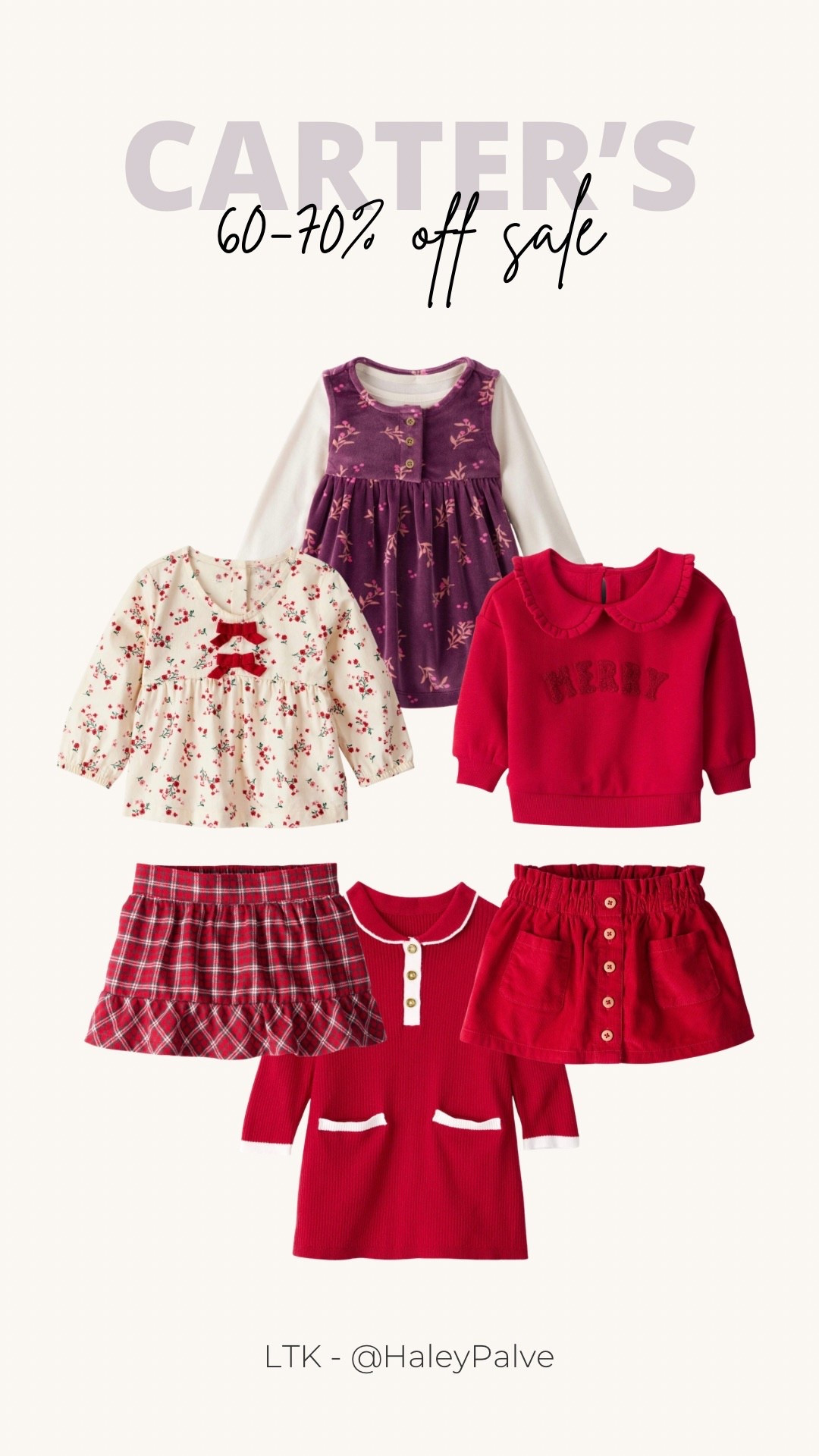 Cyber Deals Unwrapped: 60-70% off with extra 20% off select styles with code: CYBER20

#LTKHoliday #LTKSaleAlert #LTKBaby