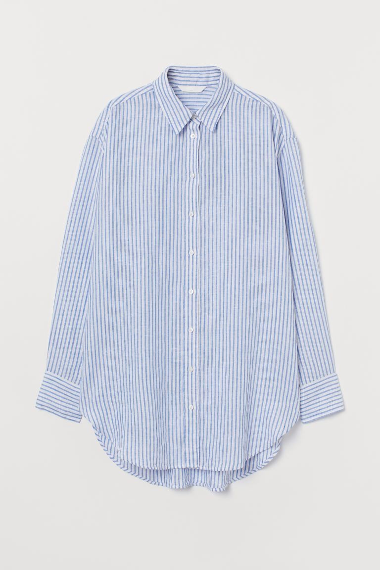 Linen shirt | H&M (UK, MY, IN, SG, PH, TW, HK)