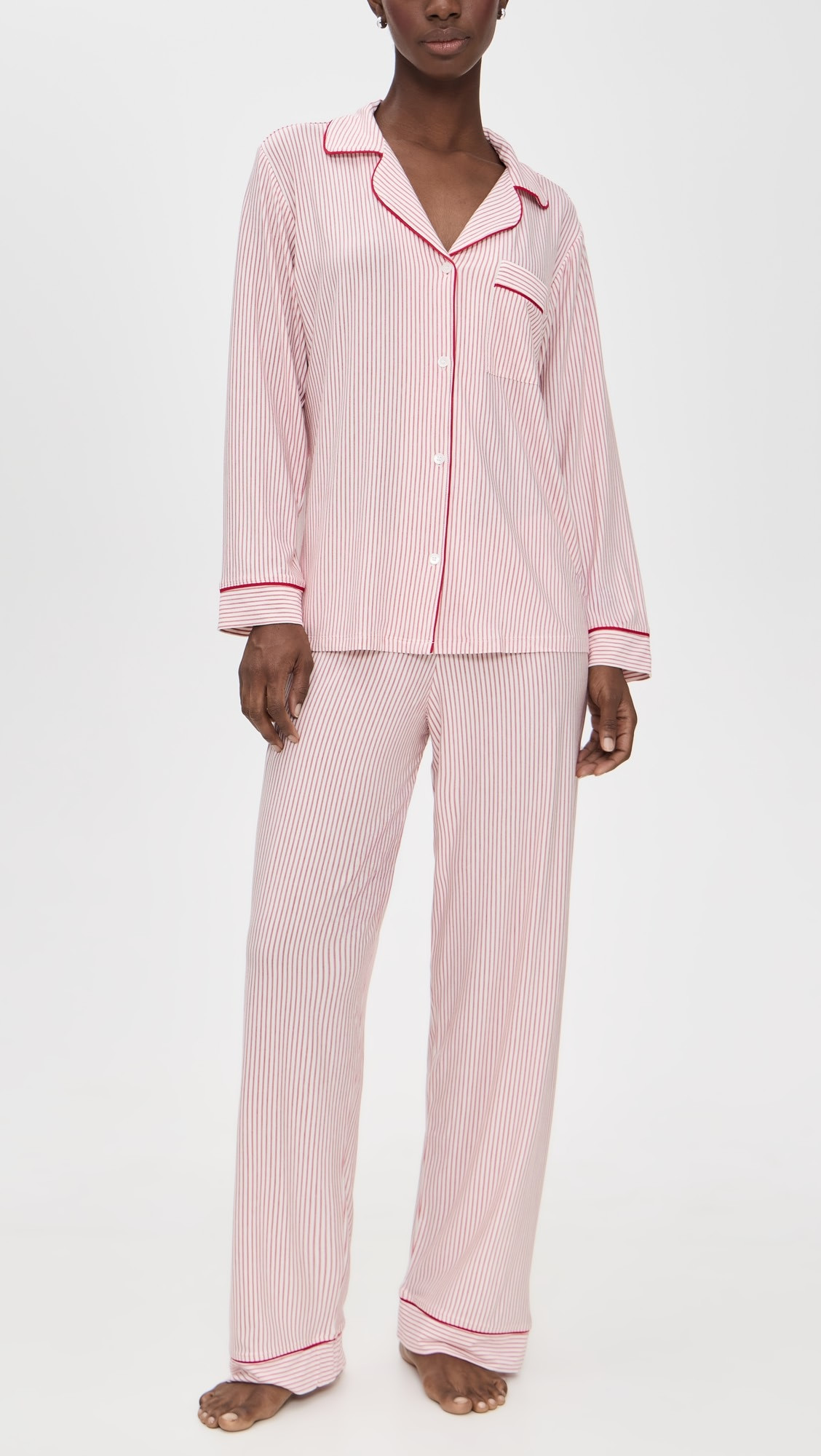 Gisele Printed Long Pajama Set | Shopbop
