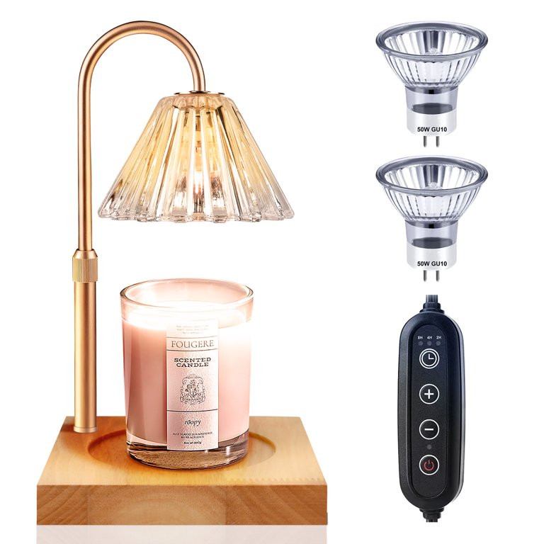 ORNIX Candle Warmer Lamp, Adjustable Height Candle Warmer with Timer, Dimmable, Home Decor Wax Me... | Walmart (US)