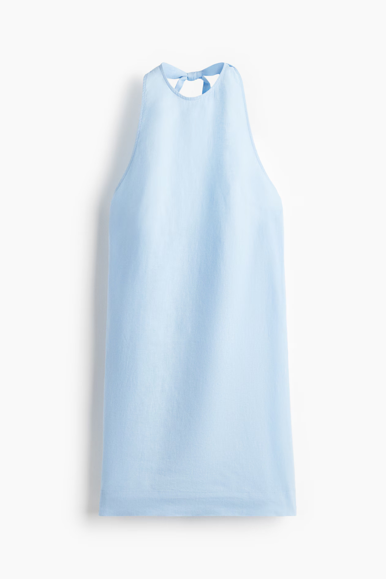 Linen-blend halterneck dress | H&M (UK, MY, IN, SG, PH, TW, HK)