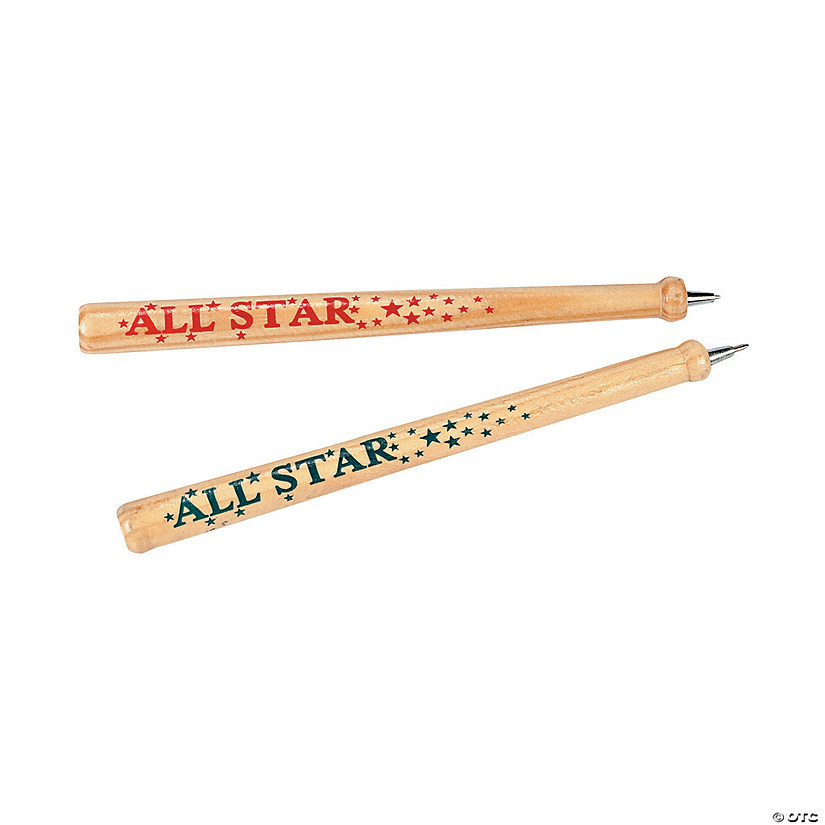 Baseball Bat Pens - 12 Pc. | Oriental Trading Company