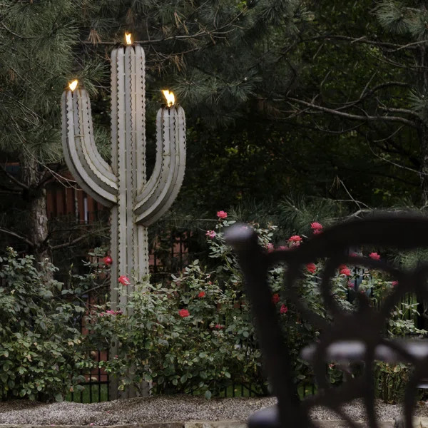 Saguaro Cactus Garden Torch | Wayfair North America