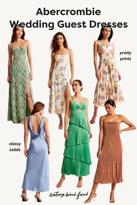 Wedding guest dresses for spring! 

#abercrombie #weddingguestdresses #springdresses

#LTKSeasonal #LTKwedding