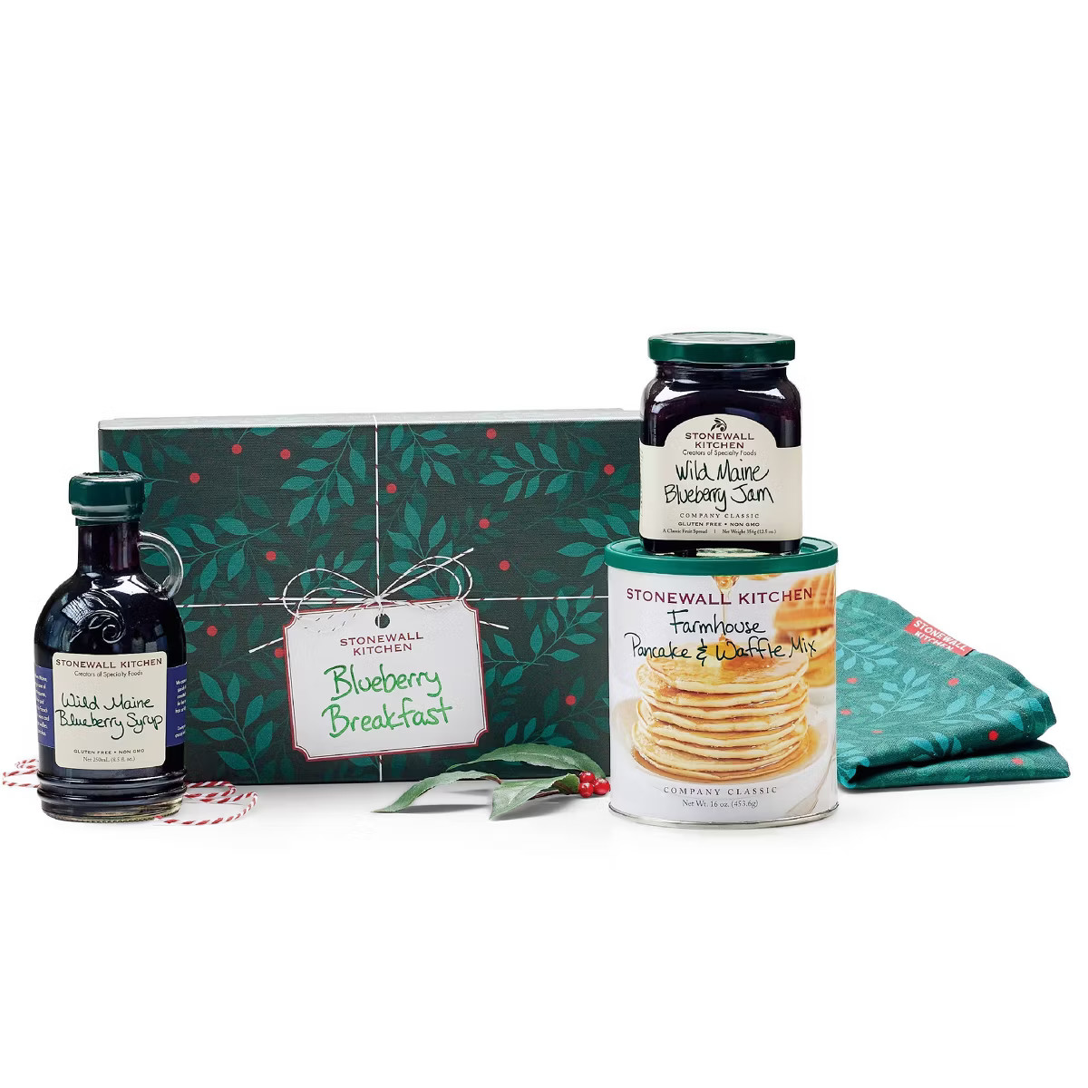 Stonewall Kitchen Holiday Blueberry Breakfast Baking Gift Set - 4.6lbs/3pc | Target