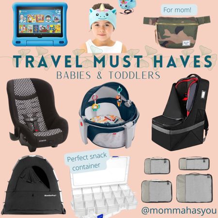 Traveling with kids is easier with these go to products. Make your life better when hitting the road with your family. Great finds for anyone who has a vacation planned this spring or summer. Crib tent is a must. Kids toys and car seats. Snack pack hack  

#LTKkids #LTKfamily #LTKtravel