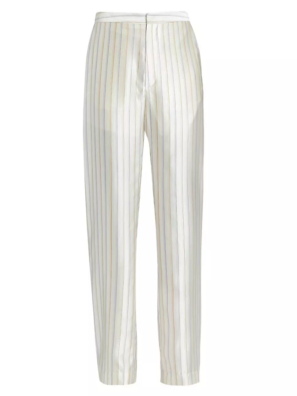 Viet Pinstripe Silk Pants | Saks Fifth Avenue