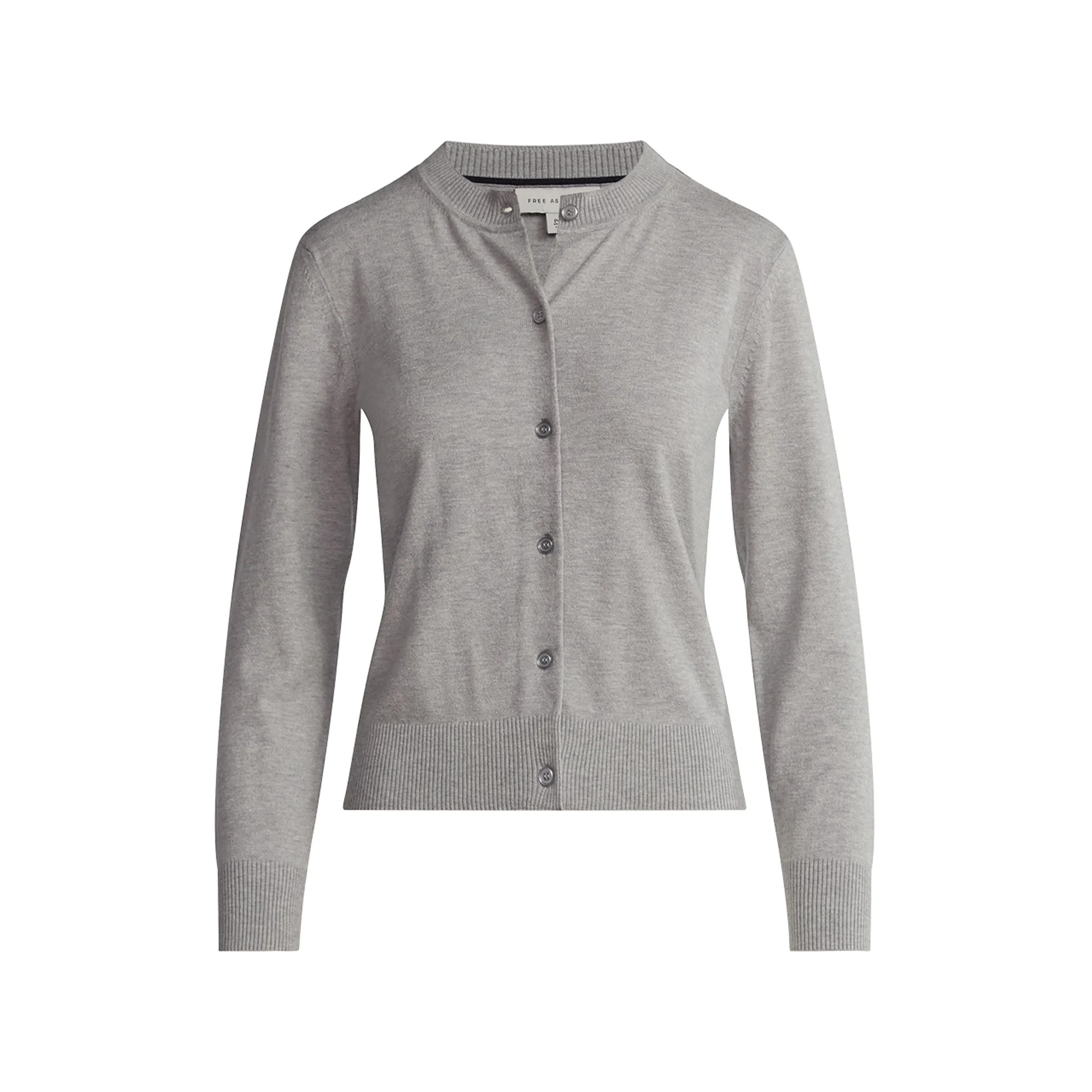 Free Assembly Women's Cozy Yarn Classic Cardigan Sweater, Midweight, Sizes XS-4X | Walmart (US)