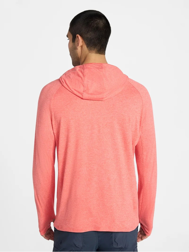 Ozark Trail Men\u2019s Performance Sun Hoodie, Sizes S-3XL | Walmart (US)