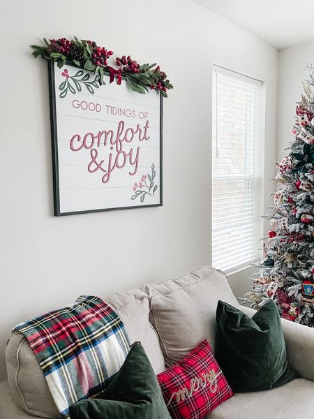 Get my comfort and joy sign for an extra 30% off for Cyber Monday!! Christmas decor, holiday decor 

#LTKhome #LTKCyberWeek #LTKHoliday
