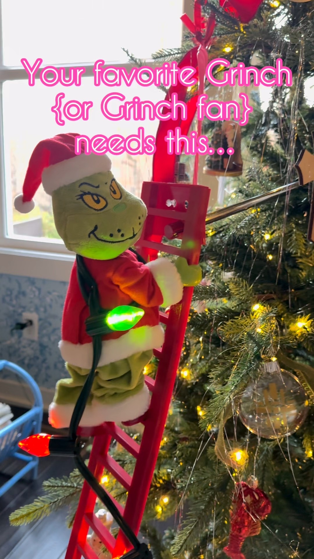 Your heart will grow two sizes when you see this cutie climbing Grinch from Mr. Christmas! Motion activated, it plays a variety of classic Christmas songs and carols. 



#LTKHoliday #LTKSeasonal #LTKKids