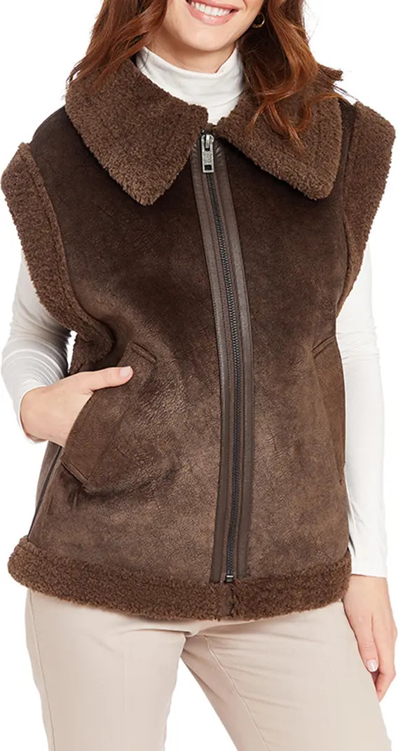Frye Water Resistant Faux Shearling Vest | Nordstromrack | Nordstrom Rack