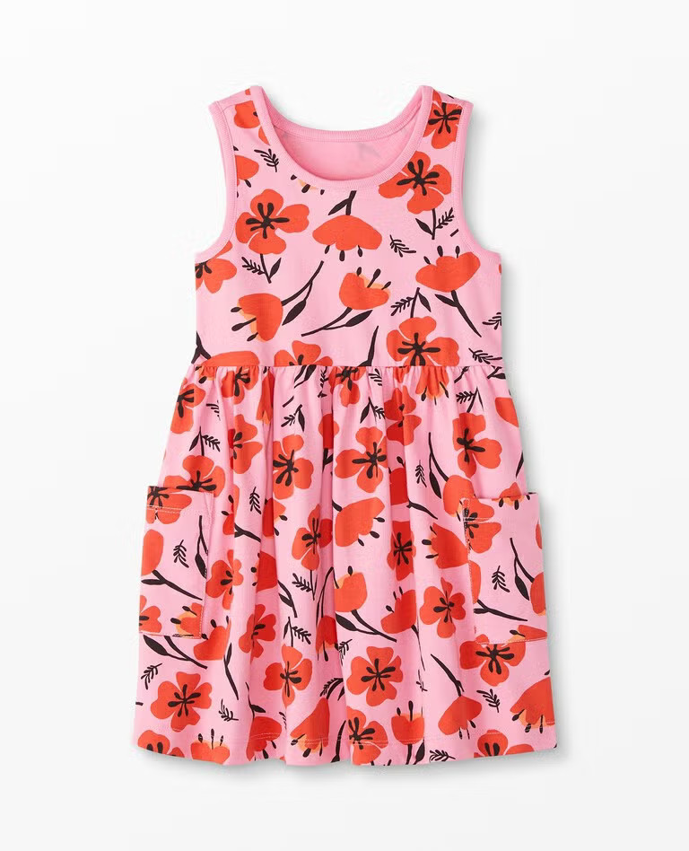 Sleeveless Print Pocket Dress | Hanna Andersson