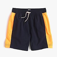 Boys' colorblock swim trunk | J. Crew US