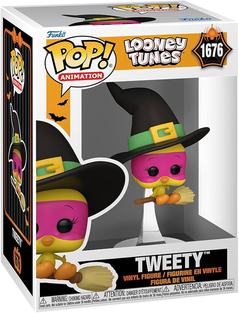 Funko Pop! Animation: Looney Tunes Halloween - Tweety (Witch​) | Amazon (US)