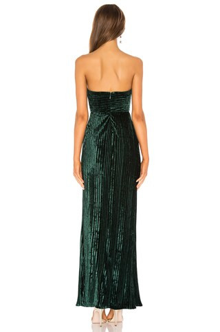 Spanish Moss Gown in Jewel Green | Revolve Clothing (Global)