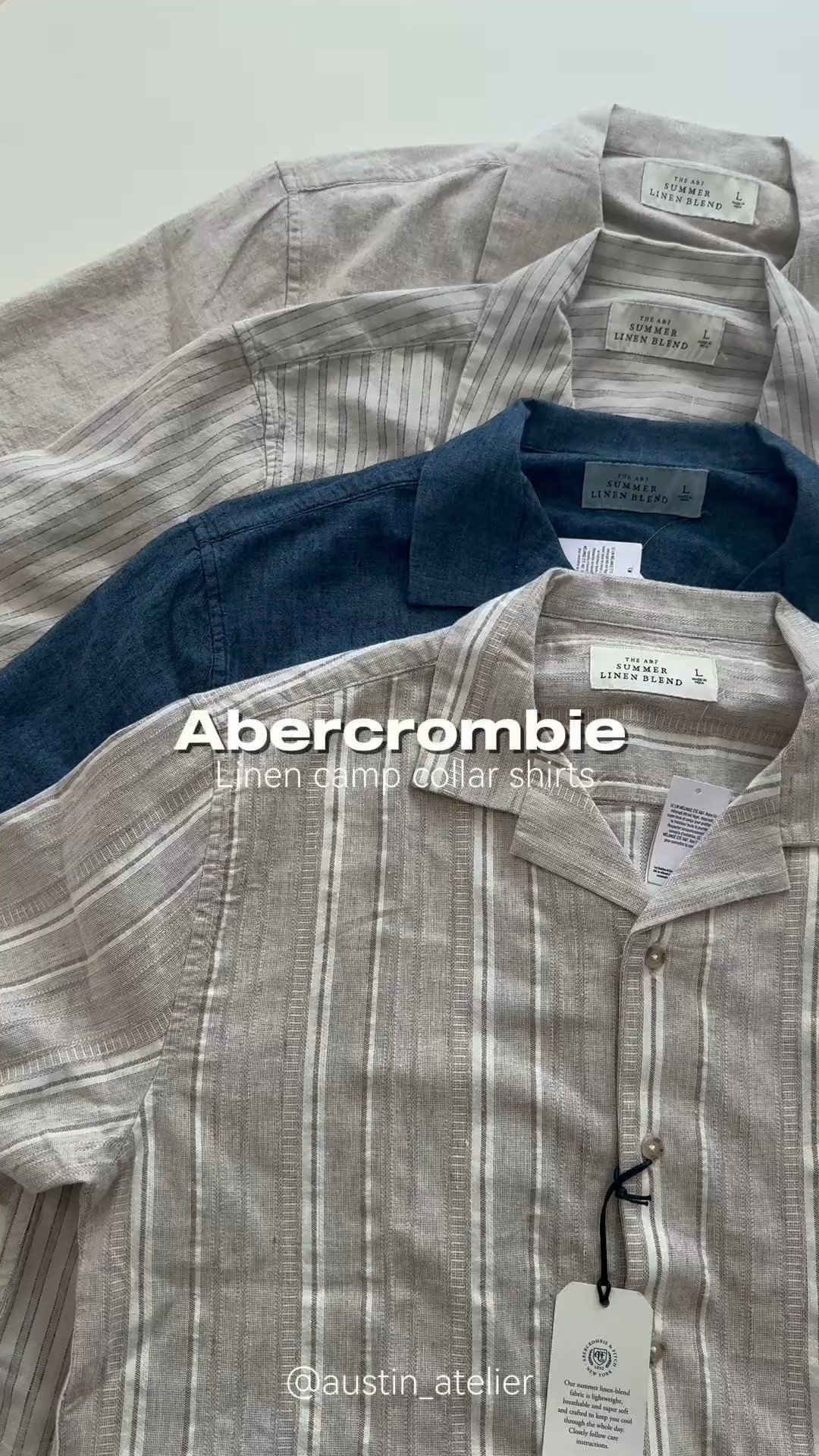 Men’s linen camo collar shirts from Abercrombie. Fit true to size 

#LTKSaleAlert #LTKFindsUnder50 #LTKMens