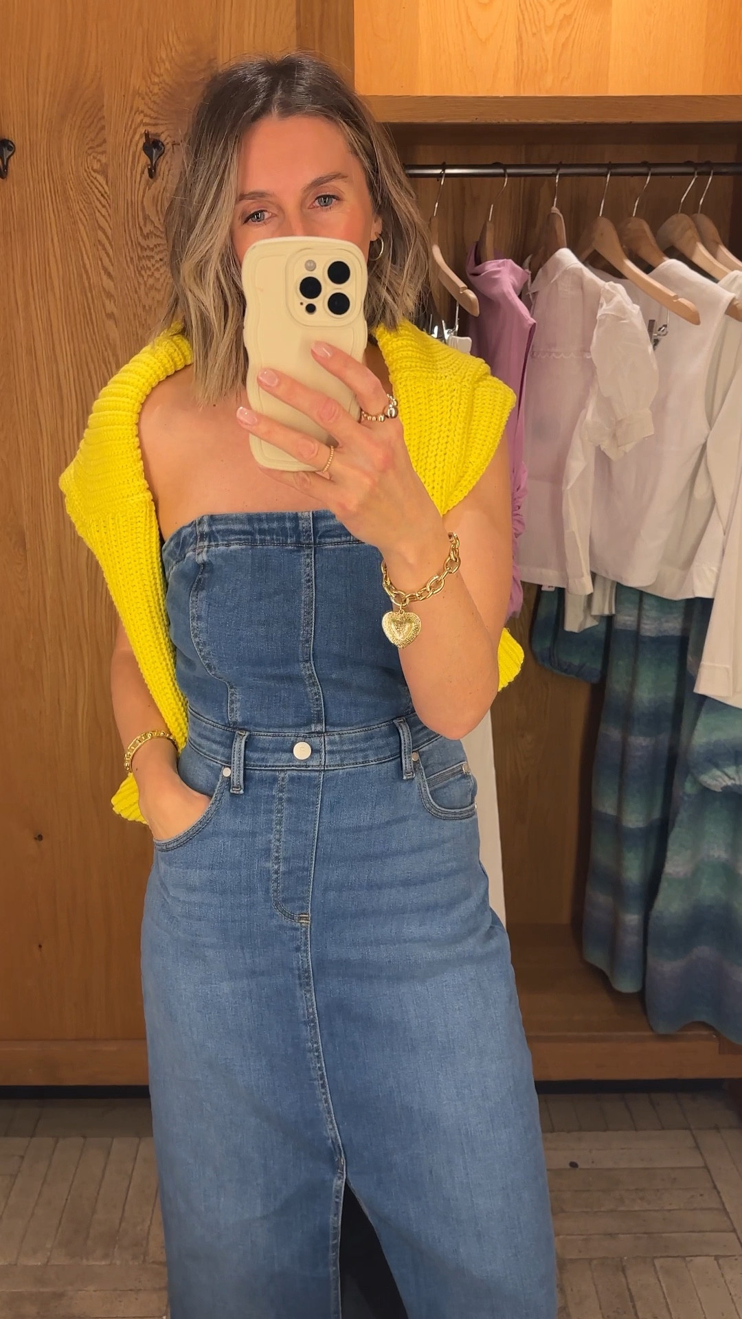 anthro denim maxi for the win. add a pop of color, stack some necklaces and your golden 👌

wearing the small, as that’s what they had in store, but the xs would have fit better. size down. 

#stylevlog #relatable #effortlessstyle #affordablefashion #instastyle #anthropologie #effortlessstyle #styleover40 


Style Over 40 | Effortless Style | Easy Style Inspo | Fashion Over 40 | Style | Outfit Inspo | What I’m Wearing | 2024 Fashion For Over 40 | Fashion Influencer Women Over 40 | 

#LTKfindsunder100 #LTKover40 #LTKstyletip
