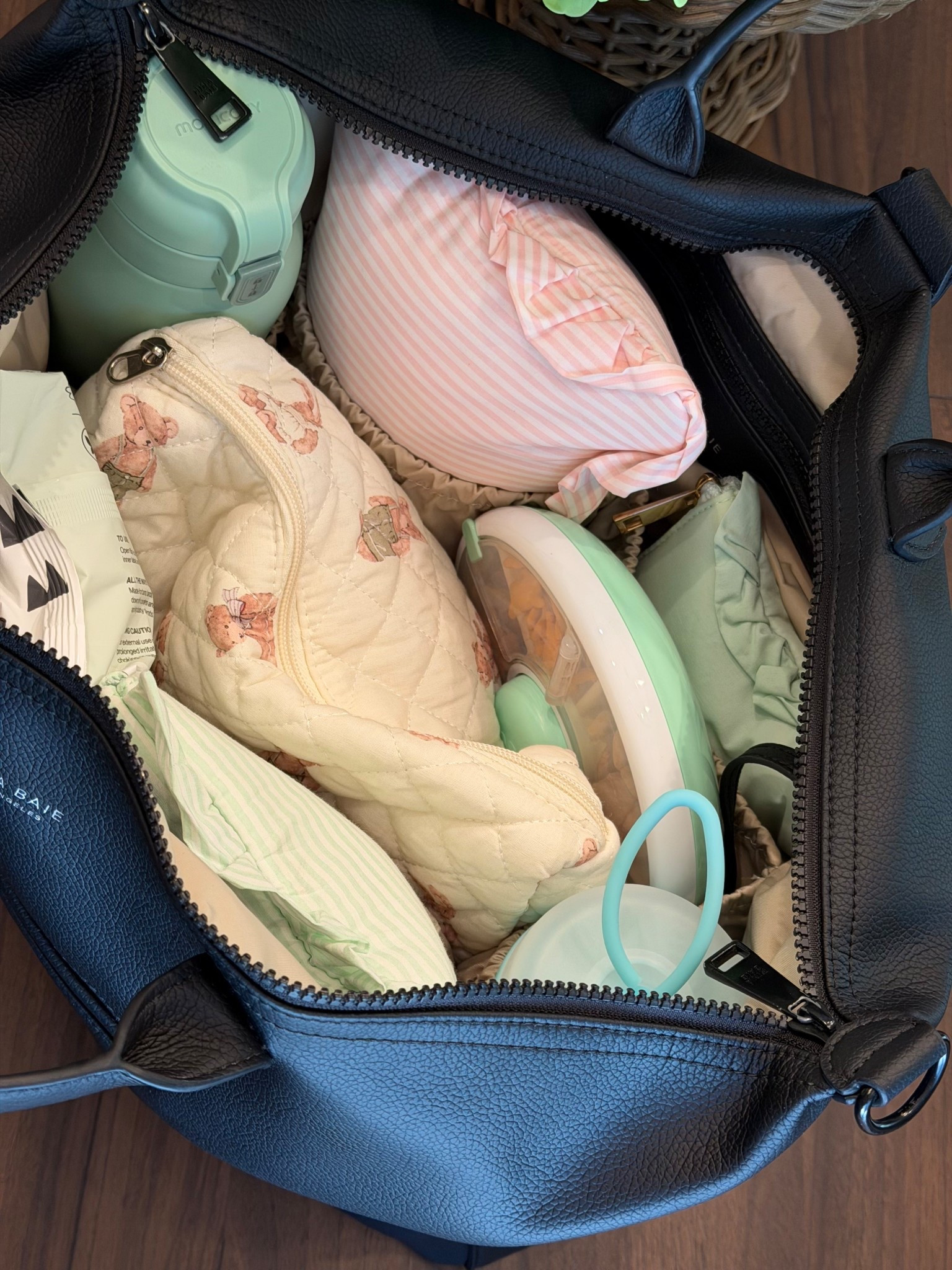 Everything in my diaper bag!