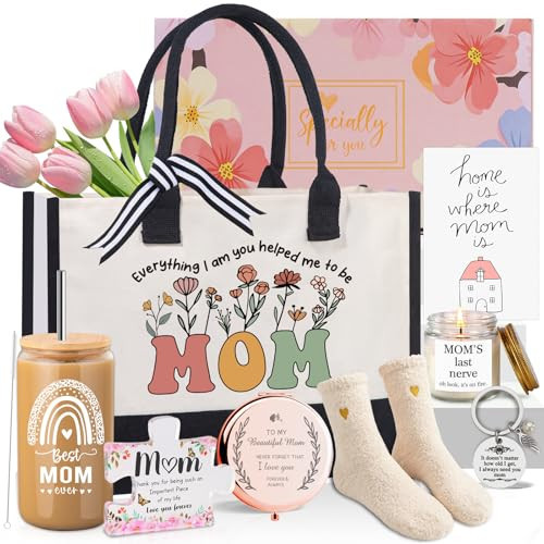 Ithmahco Mothers Day Birthday Gifts Basket for Mom from Daughter Son, Mom Gifts for Mothers Day, Birthday Gift Baskets for Mother Mama, Moms Gift Sets, Sentimental Mother's Days Presents for Moms | Amazon (US)