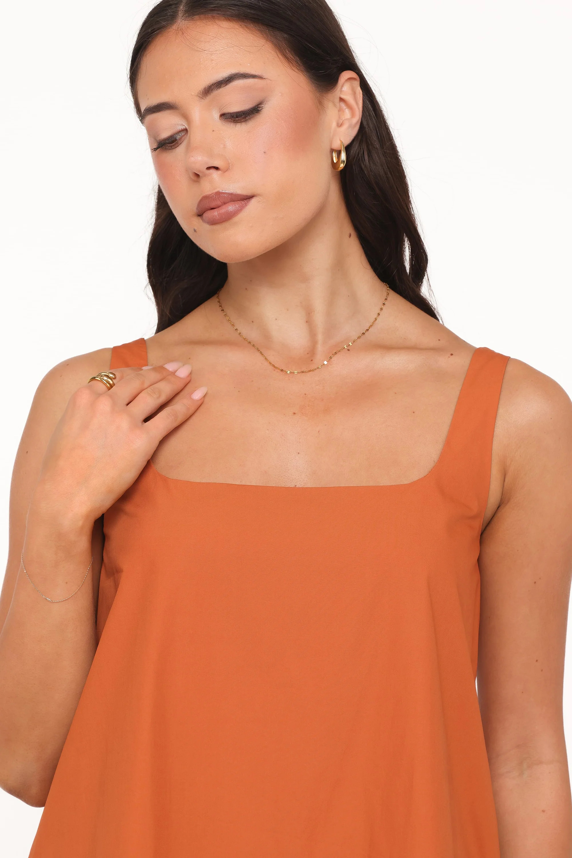 Kora Mini Dress - Burnt Orange | Petal & Pup (US)
