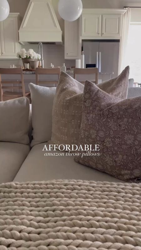 These affordable pillows from Amazon are the perfect neutral! 

Living room inspiration, home decor, our everyday home, console table, arch mirror, faux floral stems, Area rug, console table, wall art, swivel chair, side table, coffee table, coffee table decor, bedroom, dining room, kitchen,neutral decor, budget friendly, affordable home decor, home office, tv stand, sectional sofa, dining table, affordable home decor, floor mirror, budget friendly home decor, dresser, king bedding, oureverydayhome 

#LTKHome #LTKFindsUnder50 #LTKVideo