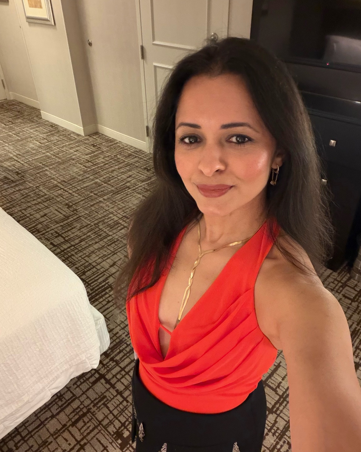 Bodysuit 
Red bodysuit 
Party outfit 
Date night outfit

#LTKOver40 #LTKgrwm #LTKootd