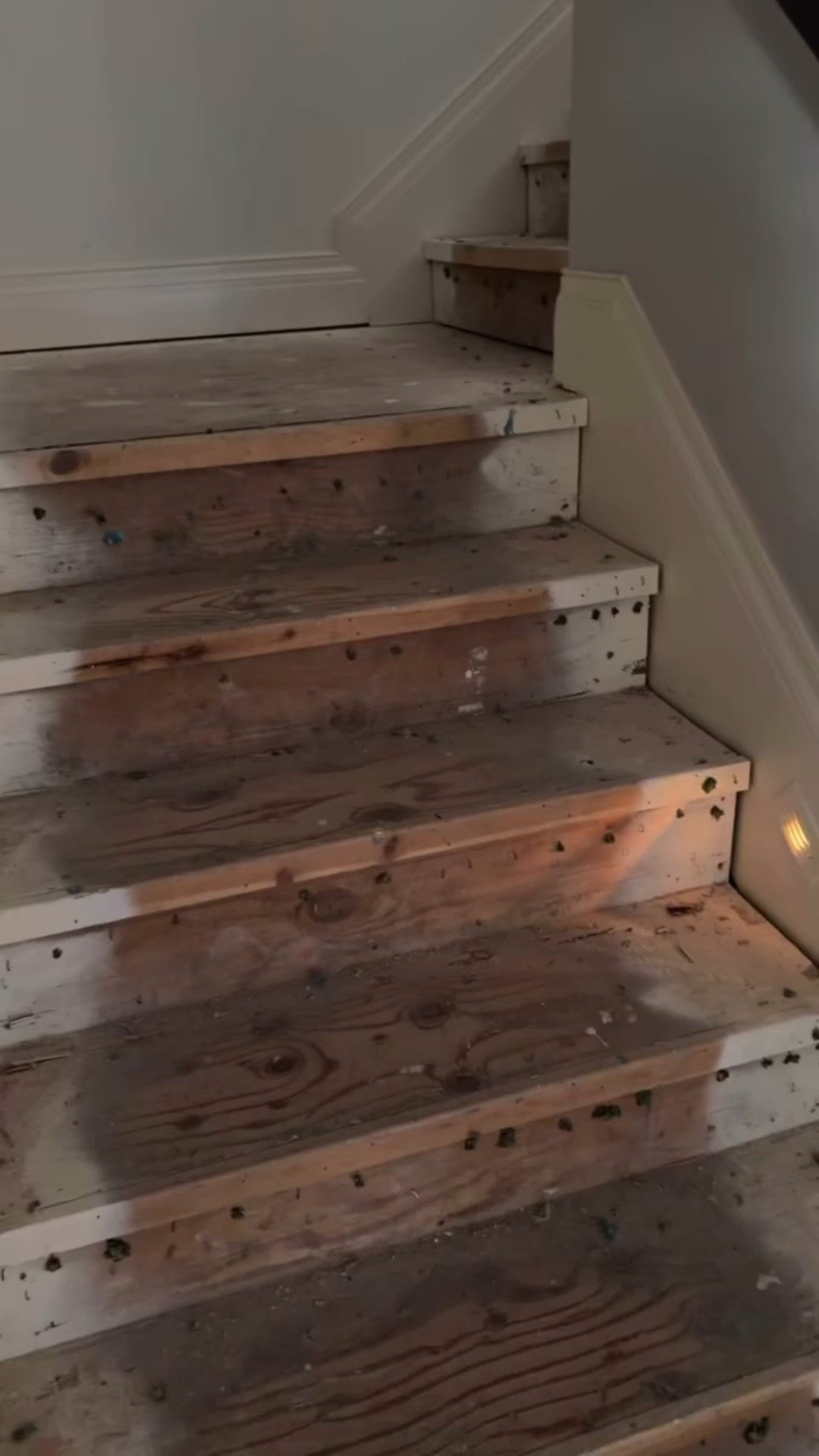 I’ve seen these go viral on every type of staircase lately, so I finally am trying them as a temporary solution. Install was super easy and I think they’d be SO adorable on finished wood stairs. 
If you’ve been curious, this is your sign to just do it. 🤍

#LTKHome #LTKdayinmylife #LTKOver40