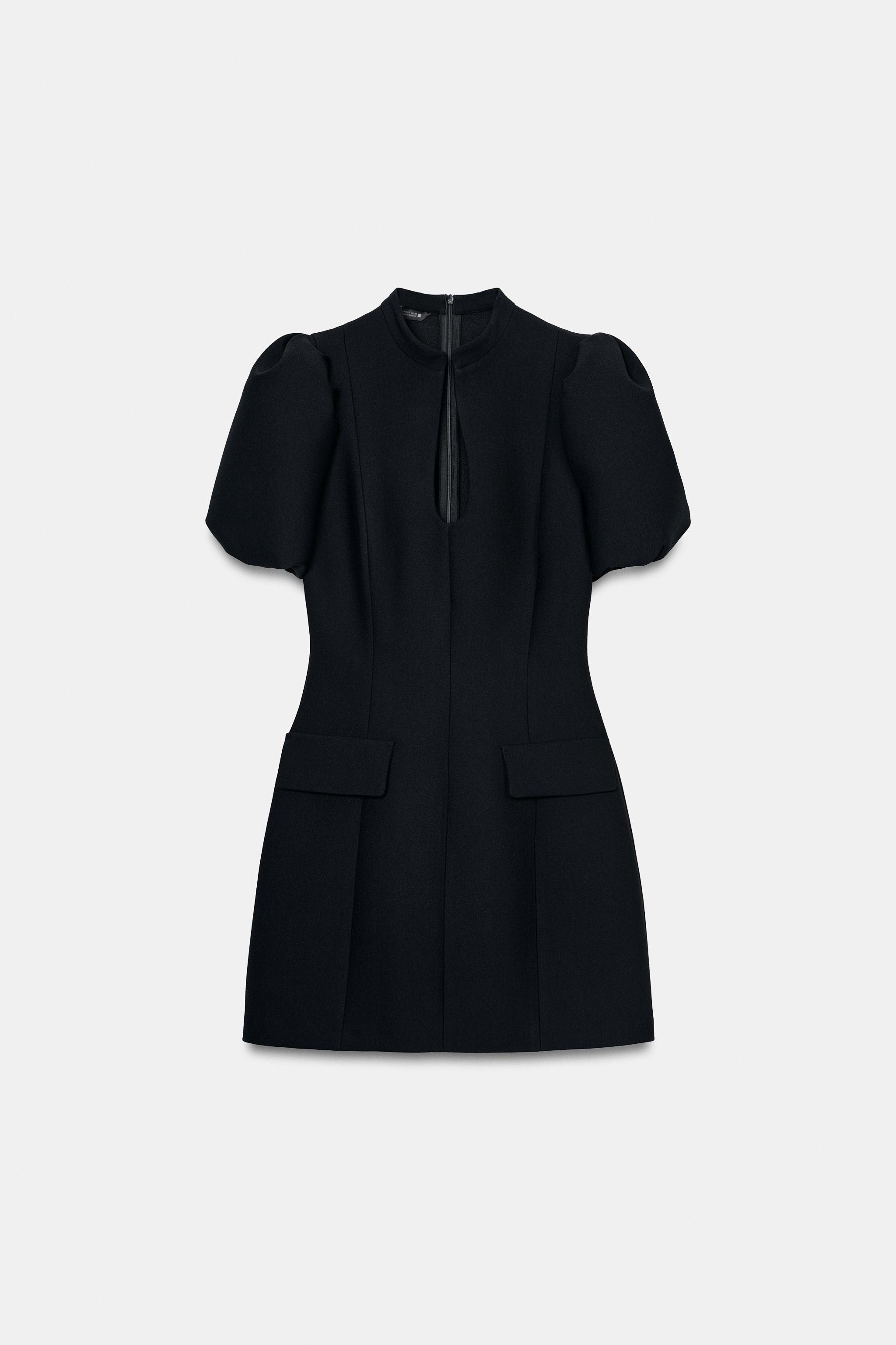 SHORT PUFF SLEEVE DRESS | Zara US