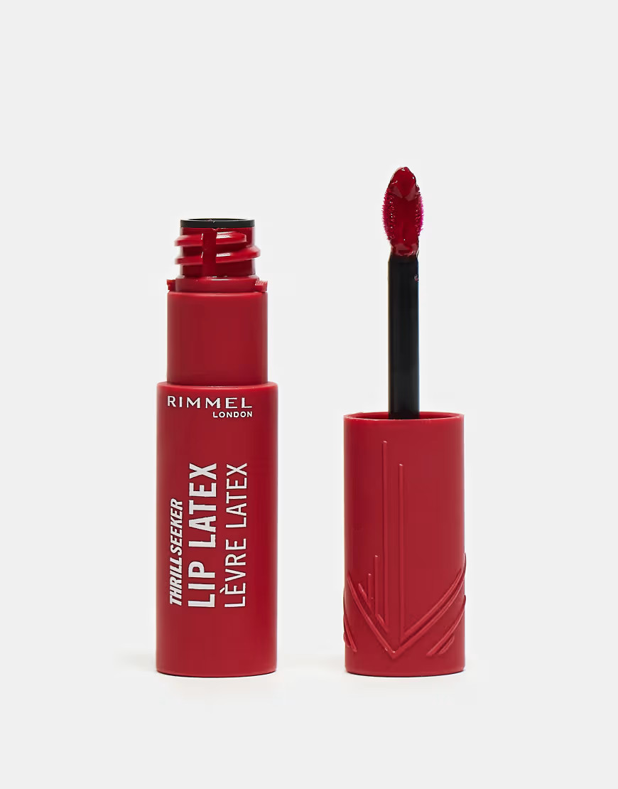 Rimmel Thrillseeker Lip Latex - 400 Rimmel Red | ASOS (Global)