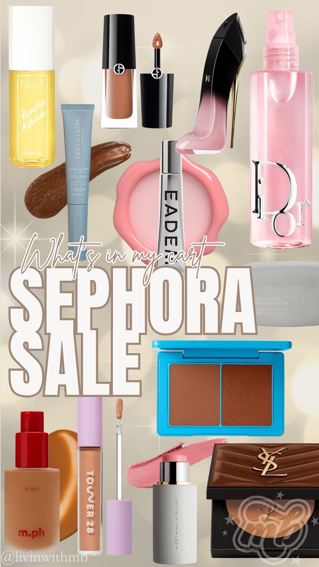 What’s in my cart from the Sephora sale!

Rouge members save 20% starting 4/10, VIB & Insiders save up to 15% starting 4/14.

Code: SPRINGSALE

#LTKselfcare #LTKBeauty #LTKSaleAlert