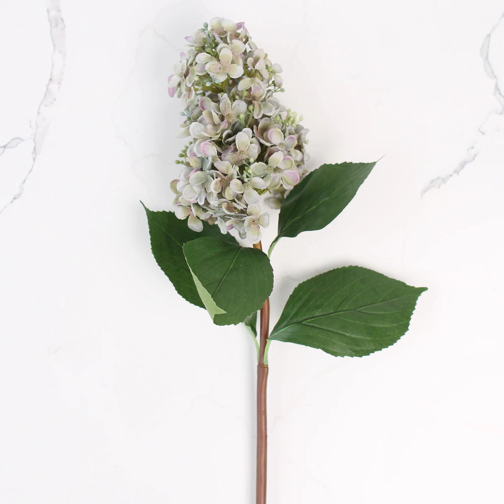 34" Lavender Hydrangea Stem | Interior Delights