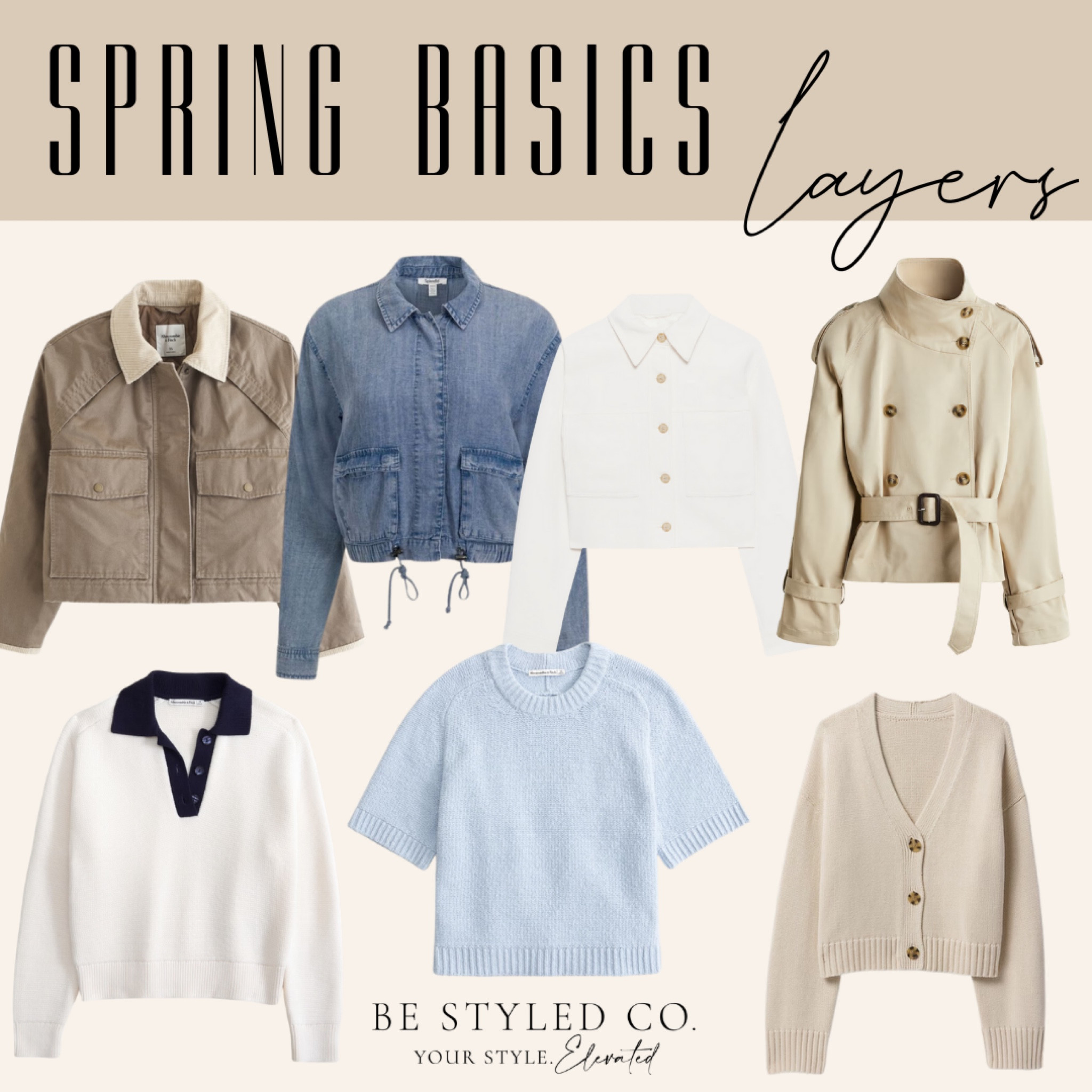 The best jackets, cardigans, light sweaters for spring! Add that 3rd piece to make your outfit more elevated - spring basics / spring looks 

#LTKOver40 #LTKStyleTip #LTKMostLoved