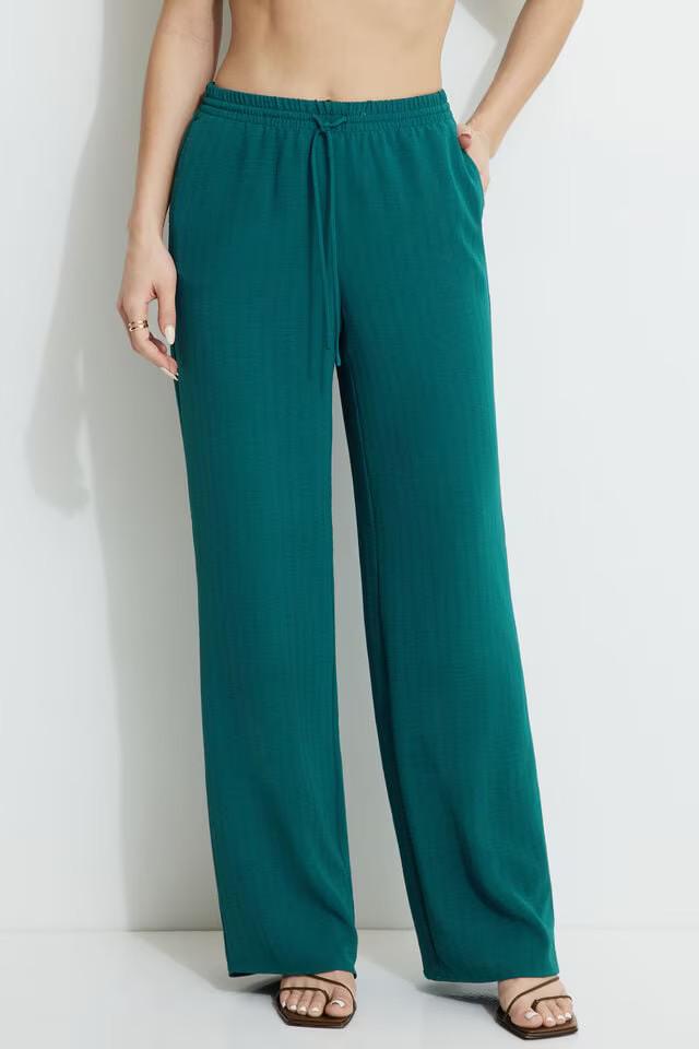 Wide Leg Pull-On Pants | Dynamite Clothing
