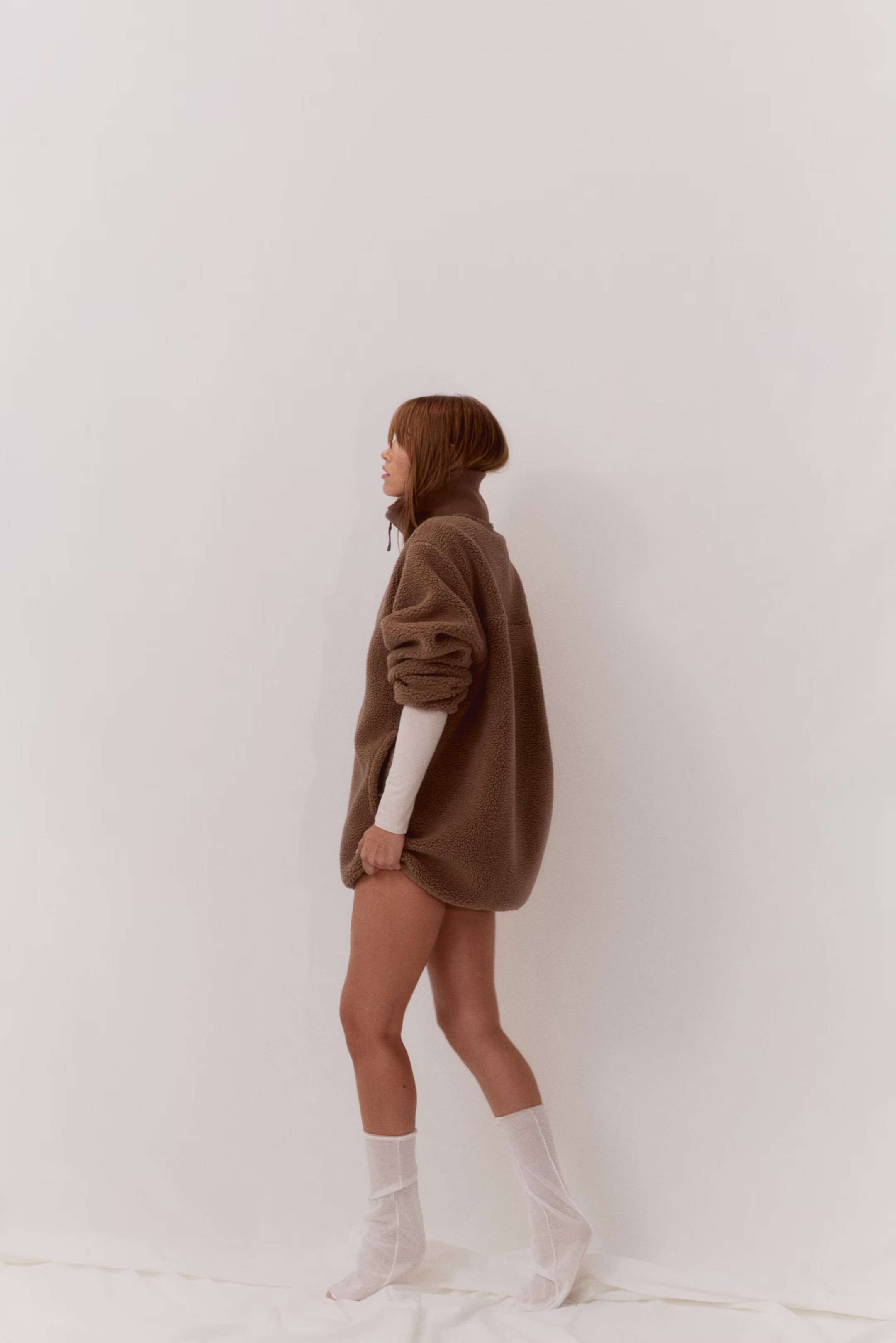 Teddy popover jacket | H&M (UK, MY, IN, SG, PH, TW, HK)